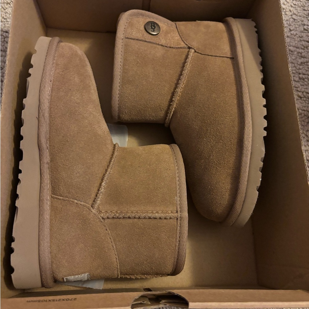 Tan Suede Ankle Boots
